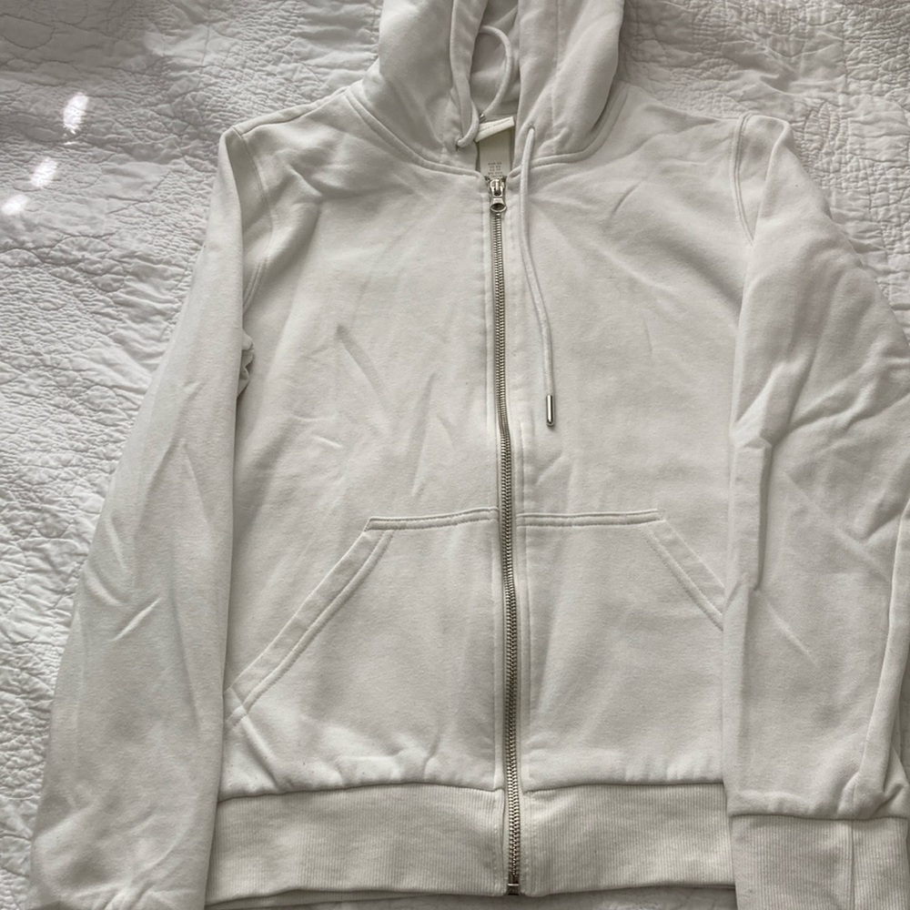 H&M White Hoodie